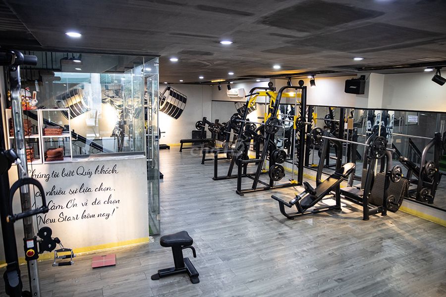 Gói PT Gym kèm thẻ TV phòng New Start Fitness