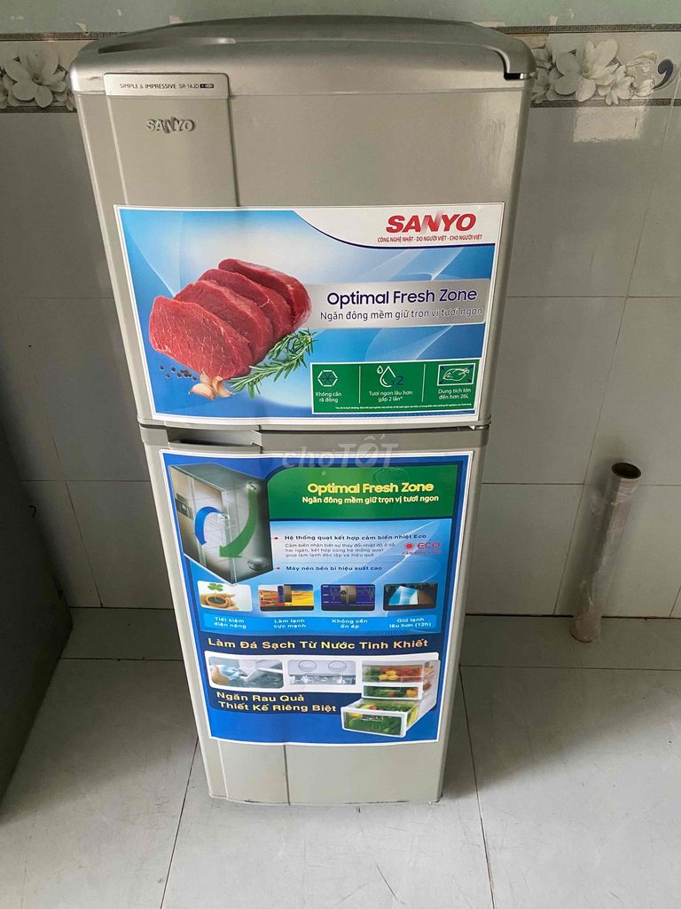 Tủ Lạnh Sanyo Nhật Bản Xài Bao Bền 153 Lít