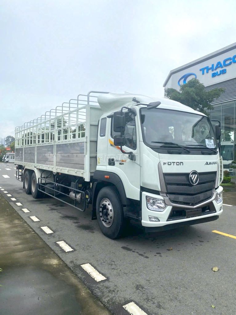 Xe Tải 3 Chân Auman C240 Mui Bạt 9,5m tải 14T. Mua bán Xe tải, xe ben tại Thành phố Thủ Đức Tp Hồ Chí Minh được đăng bởi Thaco Bình Triệu hình 2