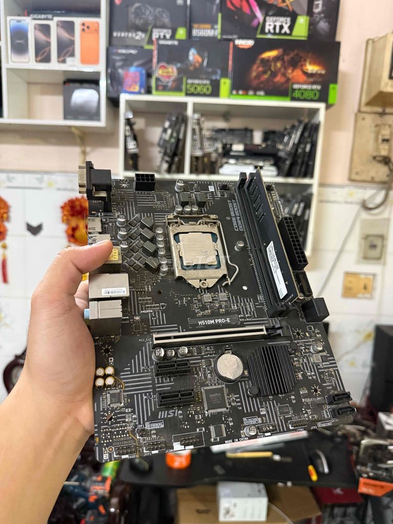 Combo MSI H510 + CPU i3 10100 + RAM 8GB. Mua bán Linh kiện (RAM, Card...) tại Huyện Hóc Môn Tp Hồ Chí Minh được đăng bởi Thanh Tâm hình 1