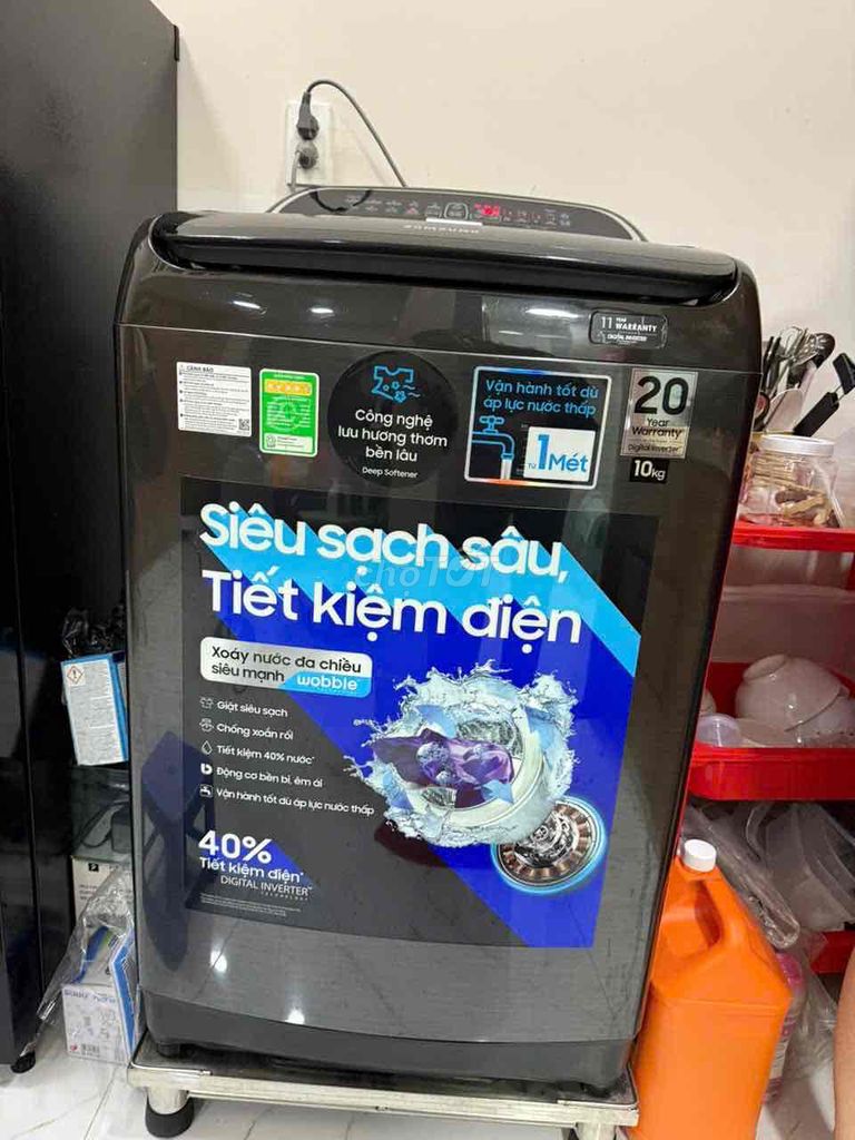 máy giặt samsung 10kg inventer đã qua sử dụng