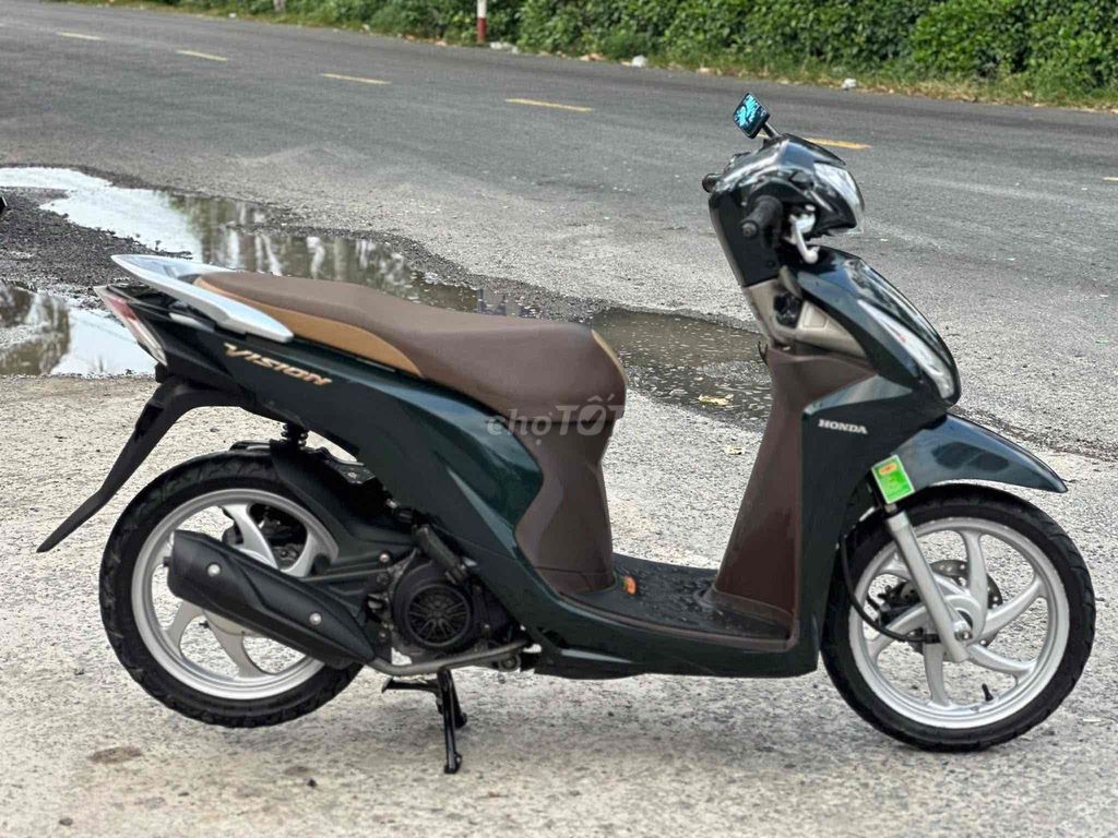 Honda Vision 2020 Xanh rêu. Mua bán Xe máy tại Huyện Thạnh Phú Bến Tre được đăng bởi XE MÁY MINH TÂN hình 2