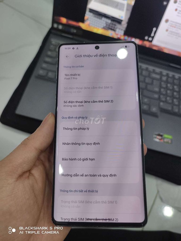 Google Pixel 7 Pro Quốc Tế. Mua bán Điện thoại tại Quận Gò Vấp Tp Hồ Chí Minh được đăng bởi hạ hình 1