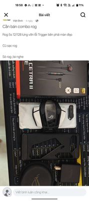 ROG 5s 12GB/128GB Trắng Lưng vỡ. Mua bán Điện thoại tại Huyện Cẩm Giàng Hải Dương được đăng bởi Nguyễn Văn Nam 