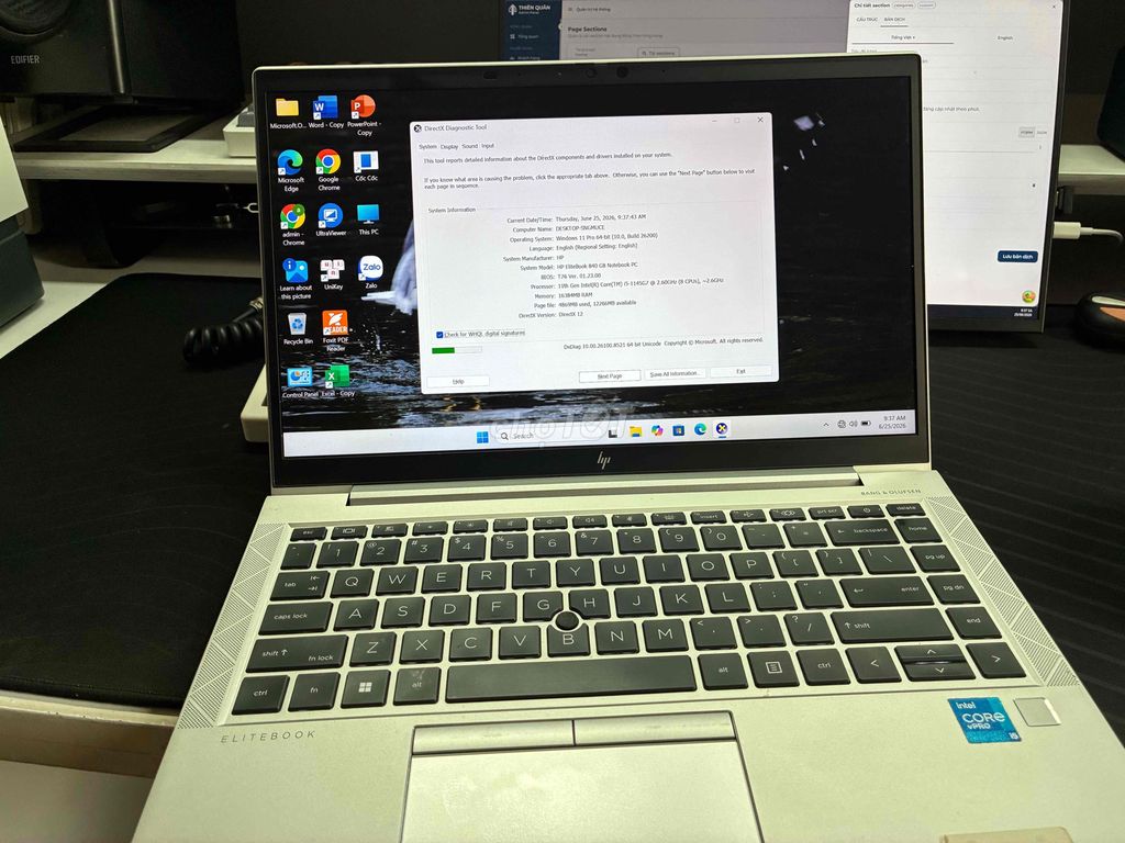 HP Elitebook 840 G8 i5 16GB/256GB Bạc. Mua bán Laptop tại Quận 7 Tp Hồ Chí Minh được đăng bởi Hiếu hình 1