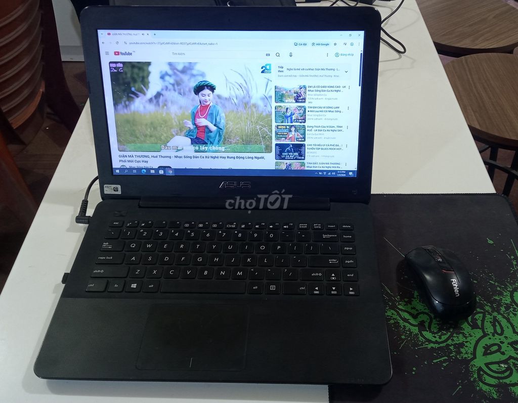 Bán Laptop Asus i3-5003U, ram 8, ssd 128. Giá 1tr7. Mua bán Laptop tại Thành phố Thanh Hóa Thanh Hóa được đăng bởi Laptop Hồng Đức hình 1