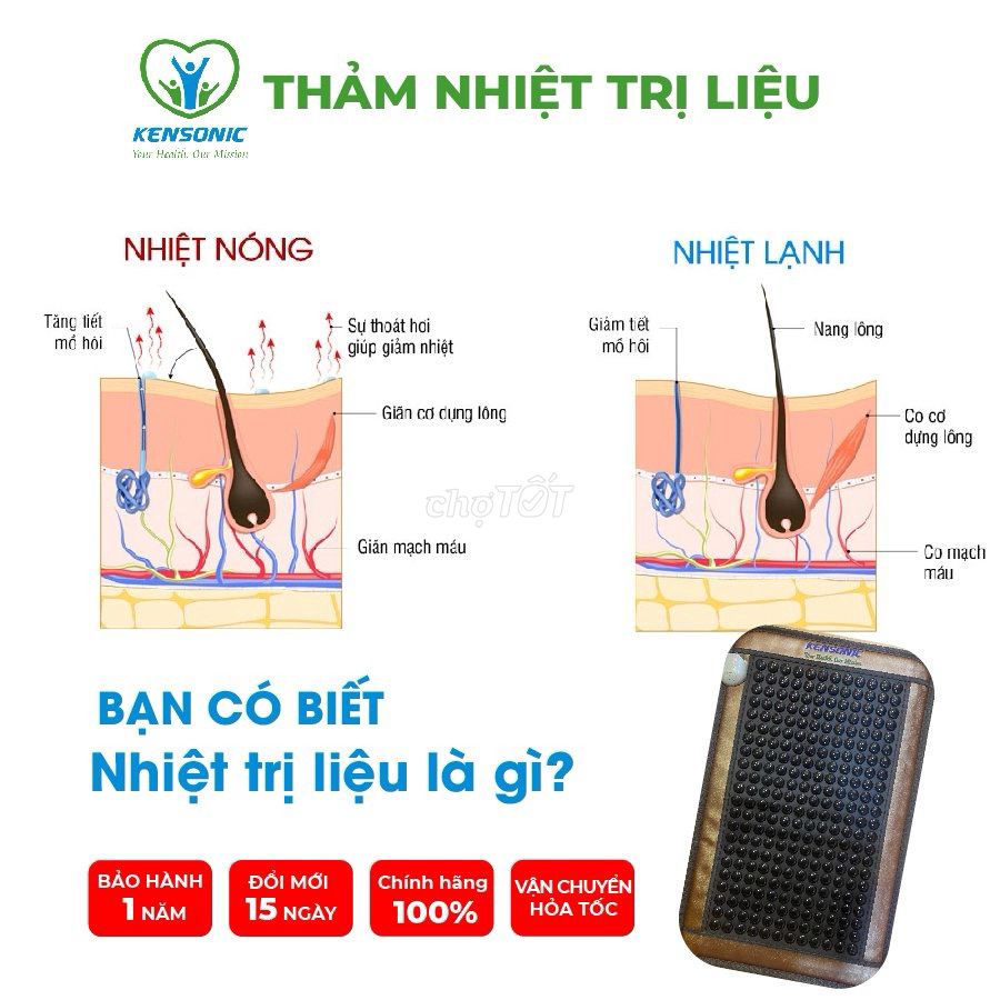 Nệm đá nóng giảm đau xương khớp Kensonic KS-303.