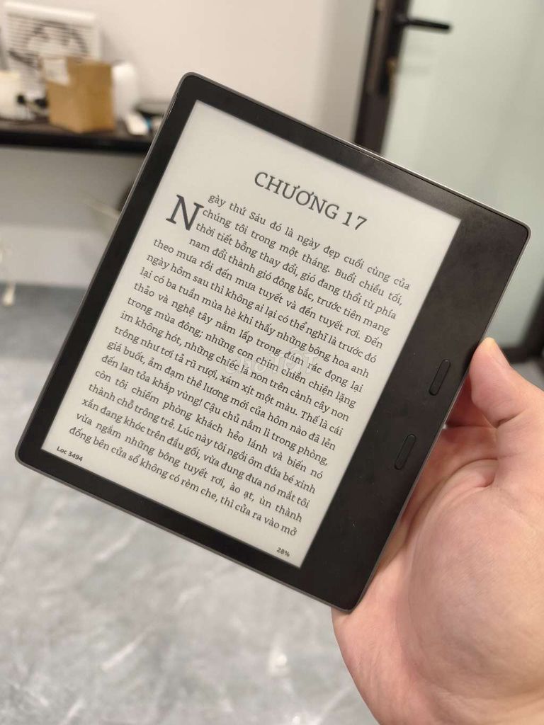 Máy đọc sách Amazon Kindle Oasis 3 8GB Xám. Mua bán Máy tính bảng tại Quận Sơn Trà Đà Nẵng được đăng bởi Phạm văn nghĩa hình 1