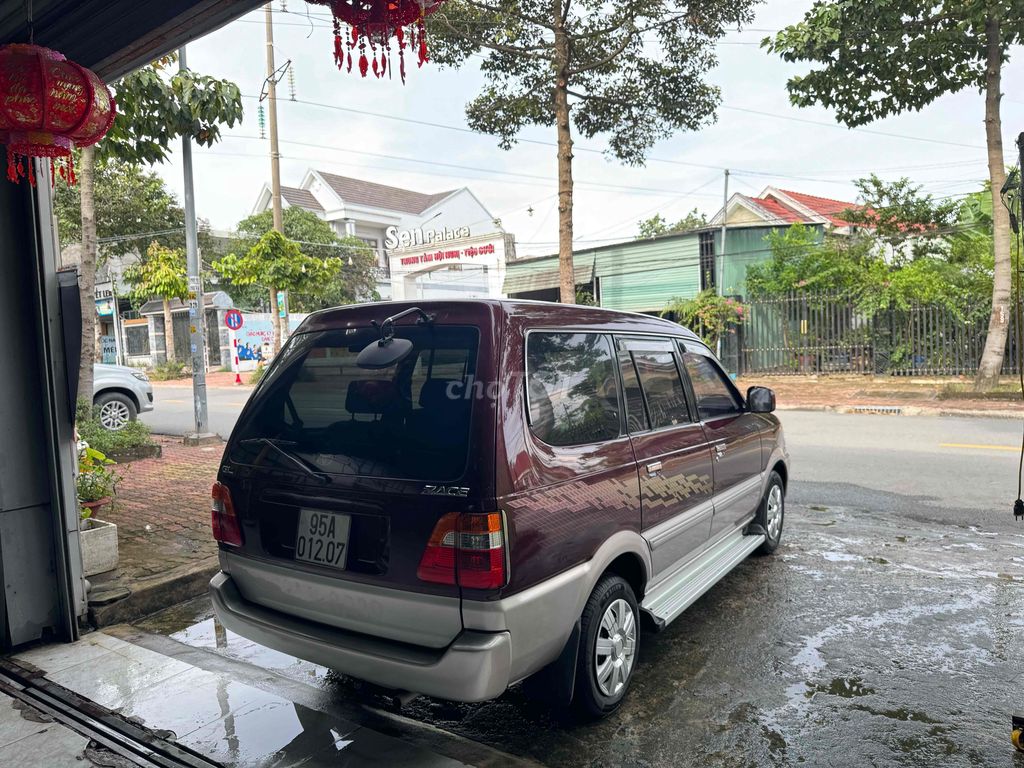 Bán Toyota Zace GL 2005 tem nỉ zin theo xe. Mua bán Ô tô tại Thành phố Thủ Dầu Một Bình Dương được đăng bởi  Trung Tin Used Car hình 4