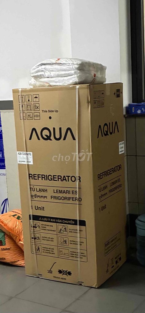 (Mới) Tủ lạnh Aqua Inverter 189L Ngăn đông trên. Mua bán Tủ lạnh tại Huyện Nhà Bè Tp Hồ Chí Minh được đăng bởi Nhat Mai hình 1
