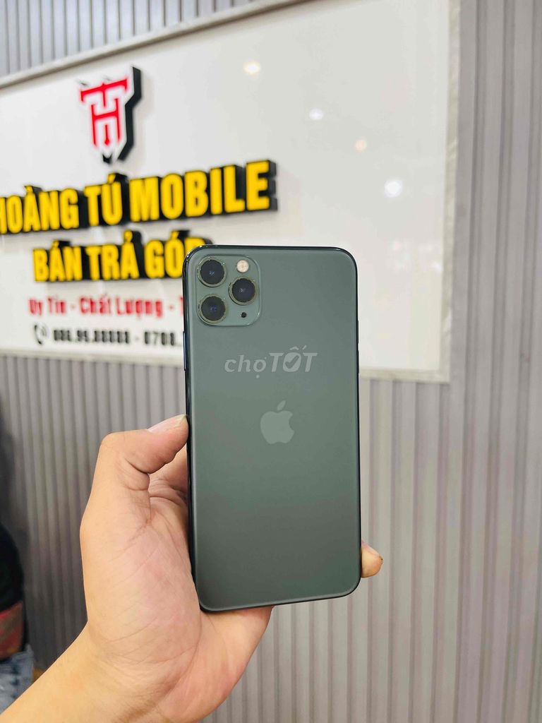 Apple iPhone 11 Pro Max 64GB Xanh. Mua bán Điện thoại tại Quận Liên Chiểu Đà Nẵng được đăng bởi Hoàng Tú MB hình 1