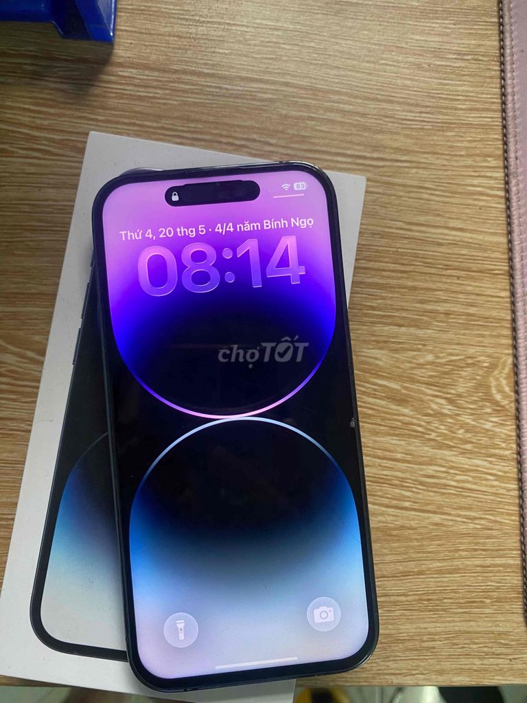 iPhone 14 Pro 128GB Tím 99%. Mua bán Điện thoại tại Quận Bình Tân Tp Hồ Chí Minh được đăng bởi Ngọc Trân hình 1