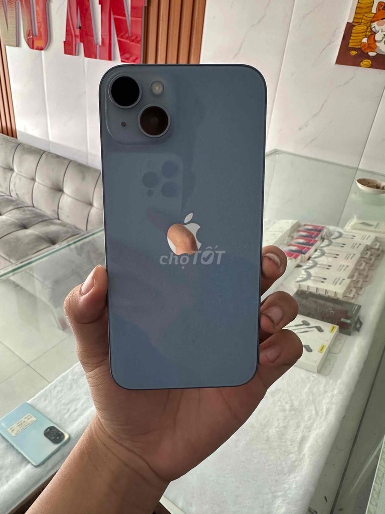 Apple iPhone 14 Plus LL/A 128GB Xanh 100% New. Mua bán Điện thoại tại Huyện Củ Chi Tp Hồ Chí Minh được đăng bởi Vũ An Mobile hình 1