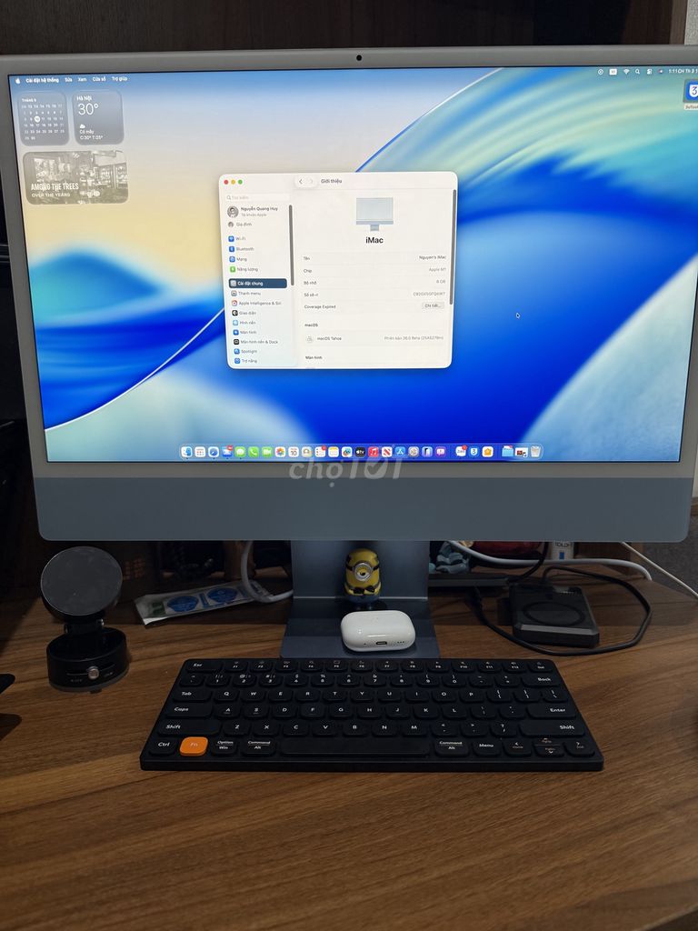 iMac M1 blued
