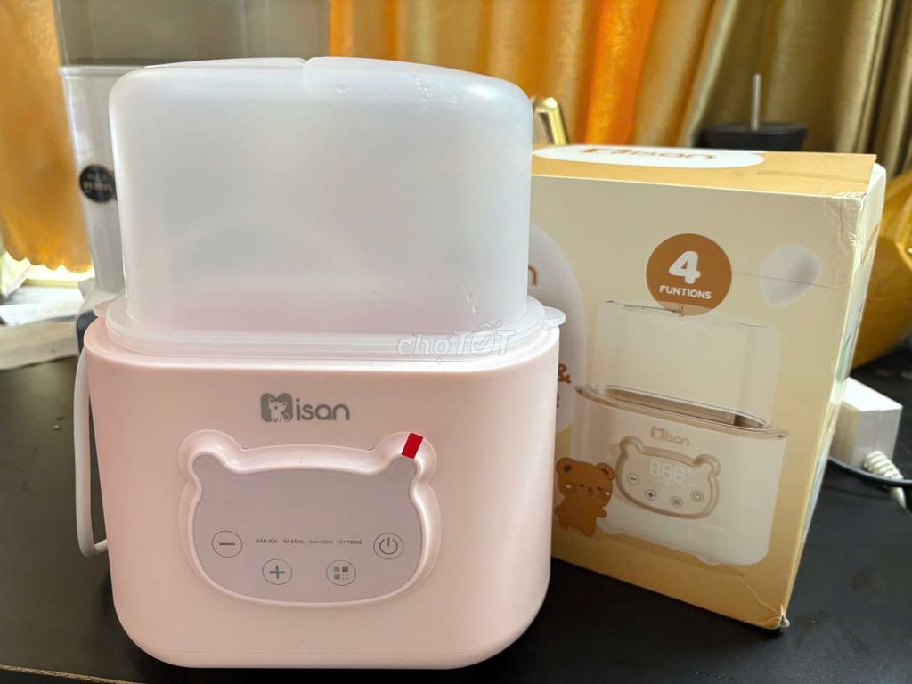 Máy hâm sữa tiệt trùng Misan Ori Hồng. Mua bán Mẹ và bé tại Quận Sơn Trà Đà Nẵng được đăng bởi Dark hình 1