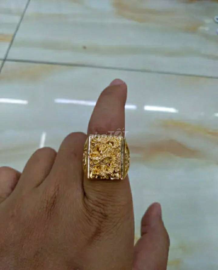 Nhẫn vàng rồng. Mua bán Phụ kiện thời trang khác tại Quận Bình Tân Tp Hồ Chí Minh được đăng bởi Minh phương hình 4