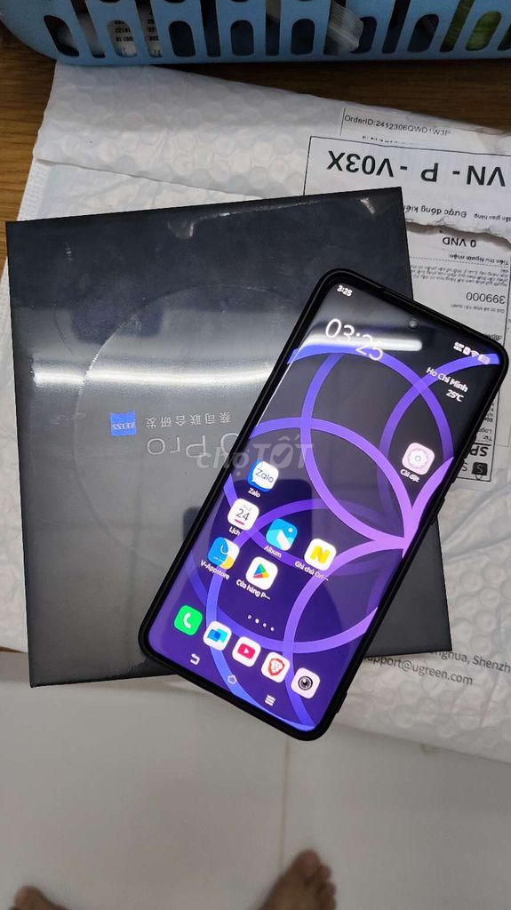 Vivo x200 pro đen like new 99%