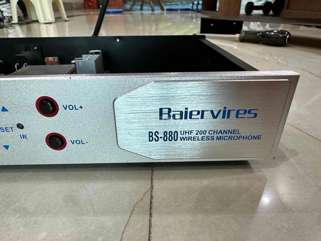 Micro không dây Baiervires BS-880. Mua bán Tivi, Âm thanh tại Huyện Ứng Hòa Hà Nội được đăng bởi Ng V Minh âm thanh cao cấp uy tín chất lượng hình 1