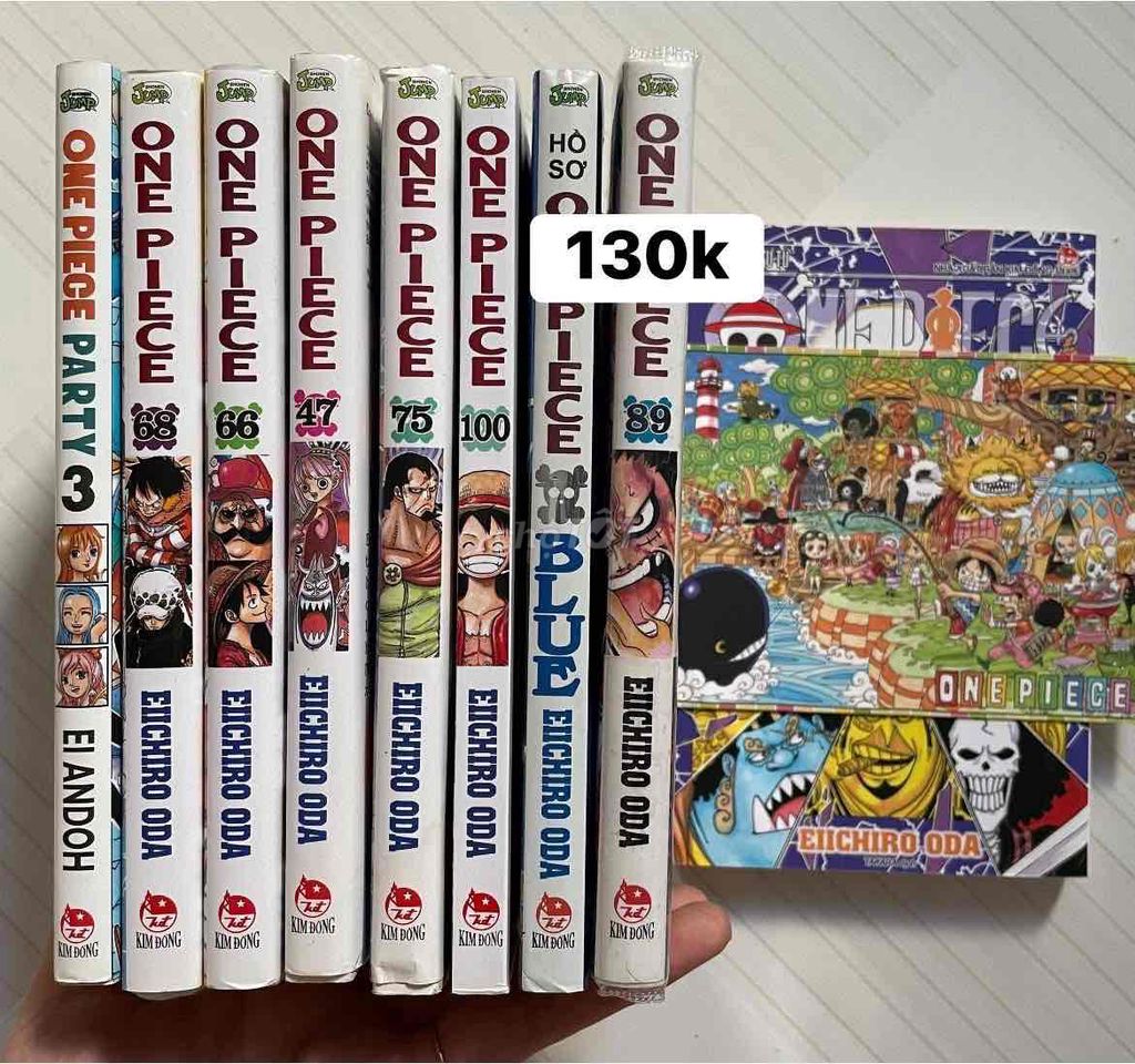 Truyện tranh One Piece Manga. Mua bán Sách tại Huyện Lấp Vò Đồng Tháp được đăng bởi Chơn Trần hình 1