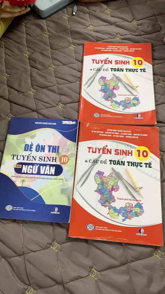Sách Tuyển Sinh 10 Toán Ôn thi. Mua bán Sách tại Huyện Bình Chánh Tp Hồ Chí Minh được đăng bởi PHÁT hình 1