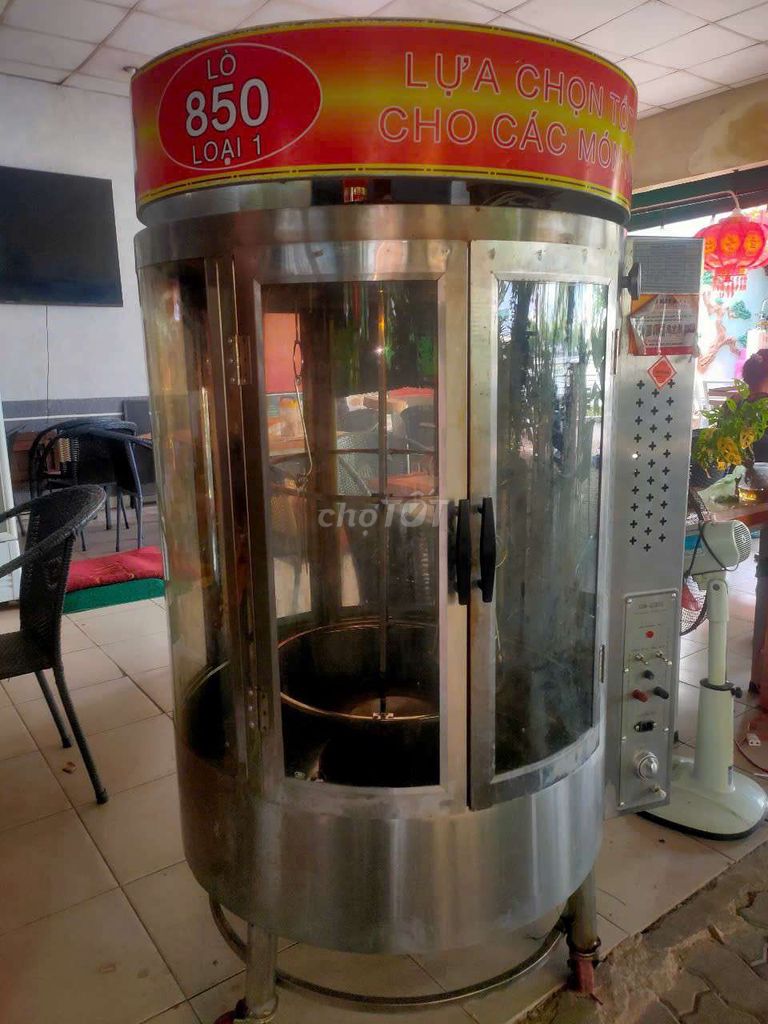 Lò quay vịt JZ-850 Thép không gỉ Gas & Than. Mua bán Bếp, lò, đồ điện nhà bếp tại Quận Ninh Kiều Cần Thơ được đăng bởi Nhi Trần hình 1