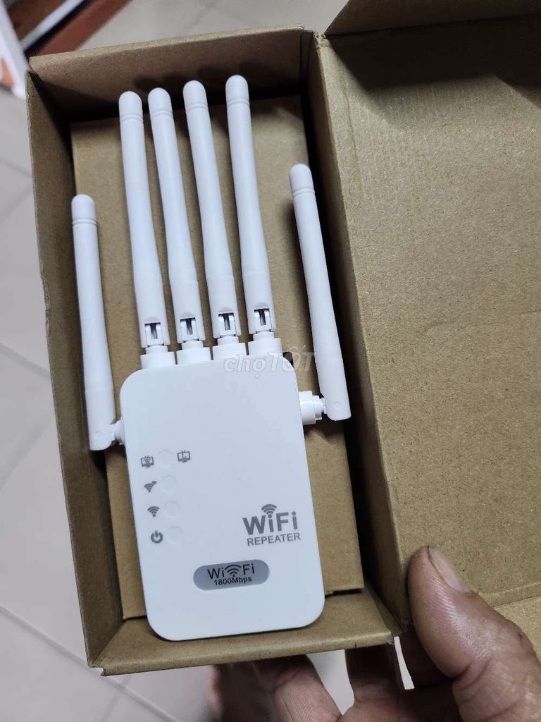 Bộ kích sóng WiFi 300Mbps Trắng 4 anten. Mua bán Phụ kiện (Màn hình, Chuột...) tại Thành phố Huế Thừa Thiên Huế được đăng bởi Doanh hình 1