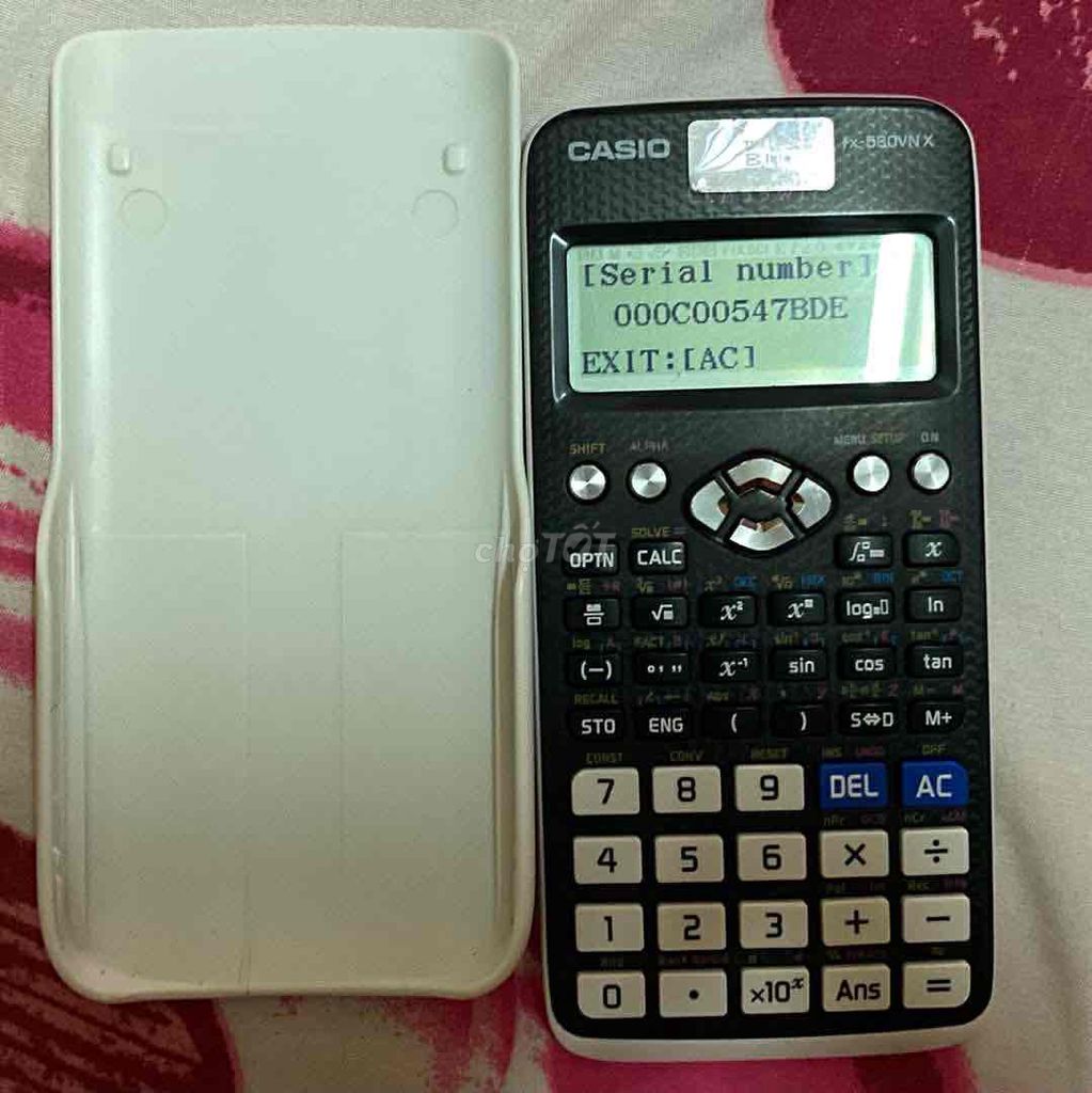 Máy tính Casio fx-580VNX Đen. Mua bán Đồ dùng văn phòng tại Quận Bình Thuỷ Cần Thơ được đăng bởi Châu Đại Thiên hình 1