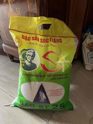 Gạo ST25 Sóc Trăng. Mua bán Đồ ăn, thực phẩm và các loại khác tại Quận Bình Tân Tp Hồ Chí Minh được đăng bởi Duy Khánh