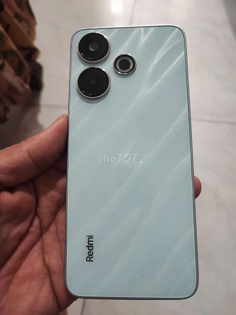 Xiaomi Redmi 13 128GB Xanh nhạt. Mua bán Điện thoại tại Huyện Hóc Môn Tp Hồ Chí Minh được đăng bởi Kết Bạn dép lào gửi định vị  hình 1