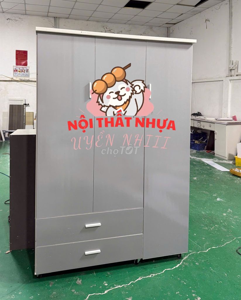 Tủ quần áo-Tủ quần áo-Tủ quần áo-. Mua bán Tủ, kệ gia đình tại Quận 12 Tp Hồ Chí Minh được đăng bởi Nhi Nội Thất Nhựa Giá Xưởng  hình 1