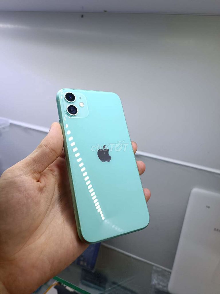 Apple iPhone 11 64GB Xanh ngọc. Mua bán Điện thoại tại Thành phố Long Xuyên An Giang được đăng bởi HồngLinhStore hình 1