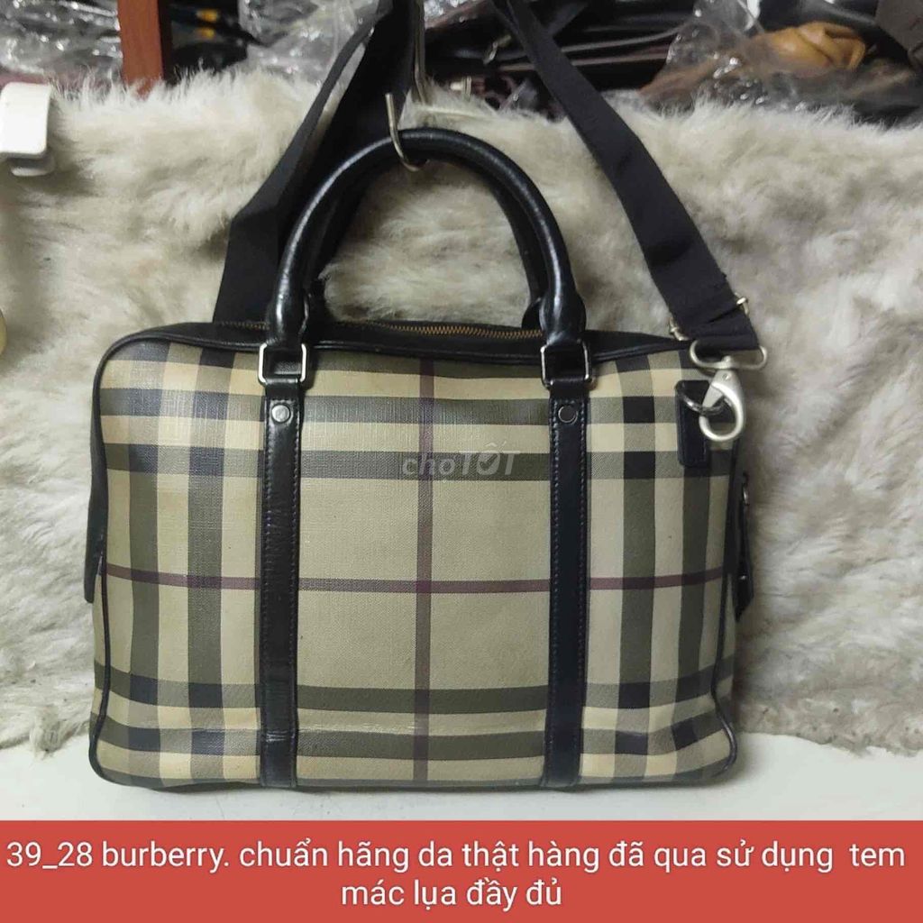 Cặp laptop công sở BURBERRY 39x28