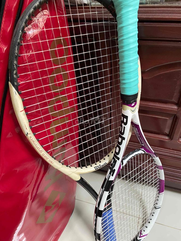 Bán 02 cây vợt tennis Babolat - wilson- 255g