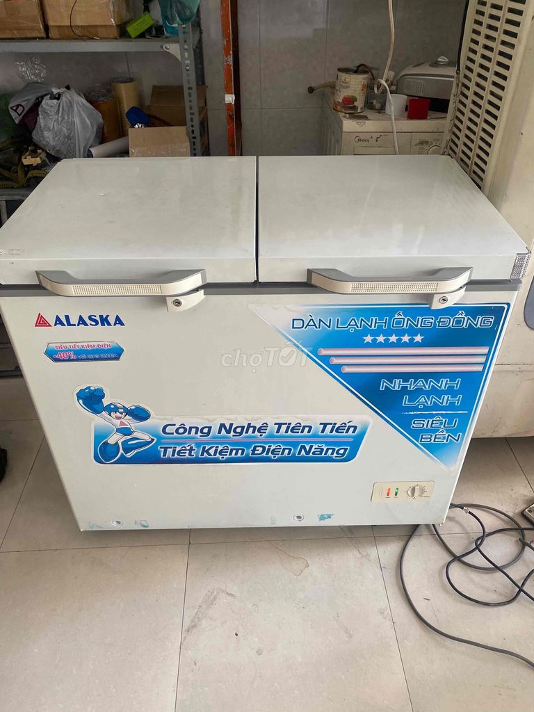 Tủ đông Alaska 210L , gas 600a tiết kiệm điện