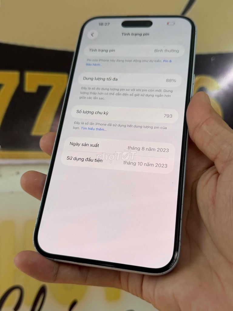 Apple iPhone 15 Plus 128GB zin đẹp 98%. Mua bán Điện thoại tại Quận Tân Phú Tp Hồ Chí Minh được đăng bởi trương thành hưng hình 1