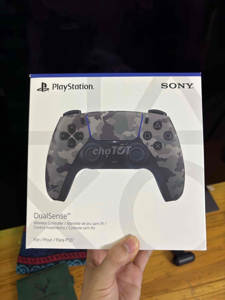 Tay cầm PS5 Dualsense Camouflag. Mua bán Thiết bị chơi game tại Thành phố Phan Thiết Bình Thuận được đăng bởi Nguyễn Quang Khải hình 1