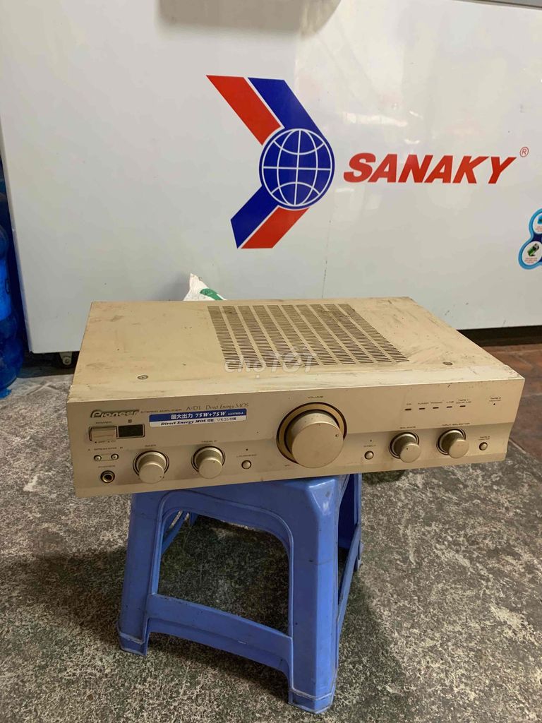 Amply Pioneer A-X700 Vàng nhạt. Mua bán Tivi, Âm thanh tại Quận Hoàng Mai Hà Nội được đăng bởi gọi vào việc  hình 1