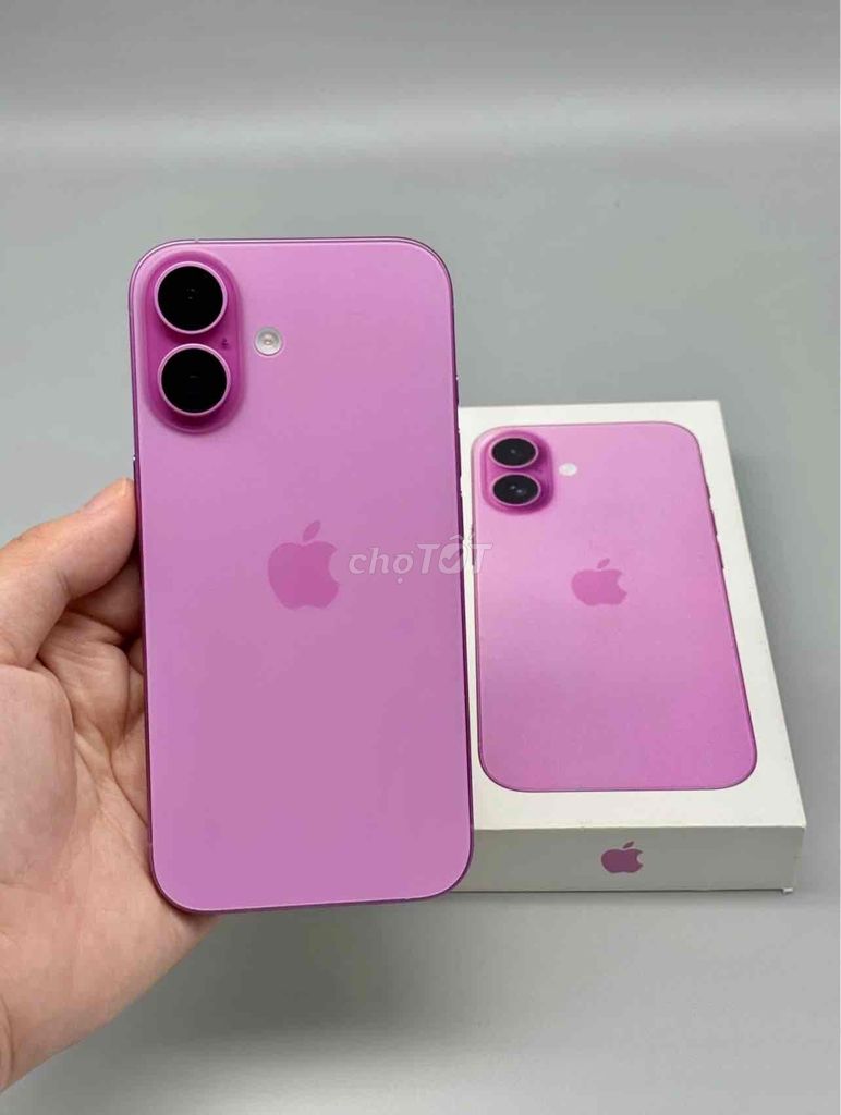 iPhone 16 128GB Hồng FULLBOX 99% BH APPLE 12/2025. Mua bán Điện thoại tại Quận 10 Tp Hồ Chí Minh được đăng bởi iStockHCM hình 1
