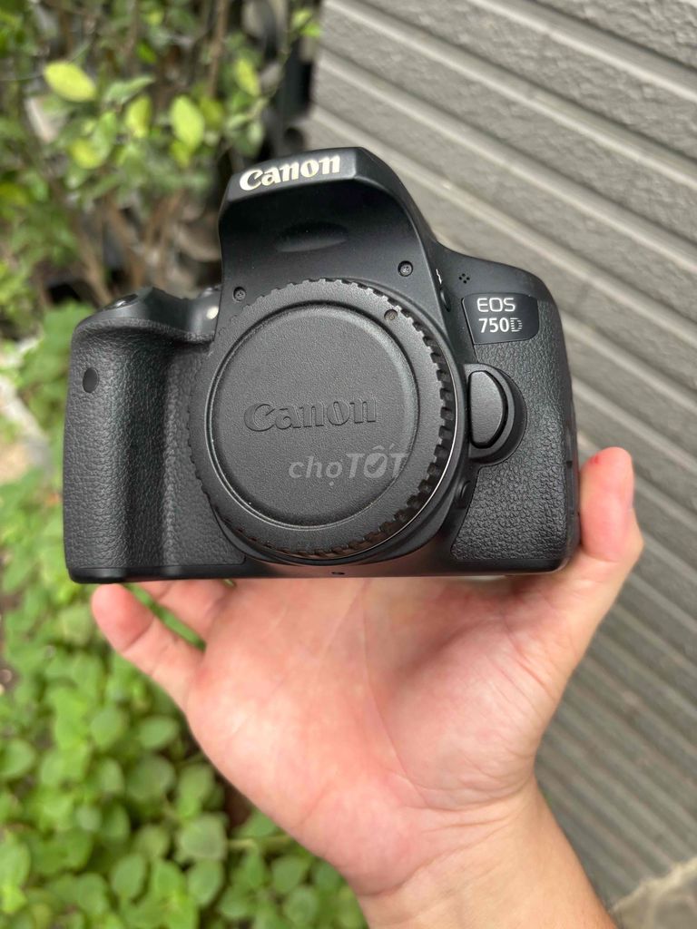 Máy ảnh Canon EOS 750D kèm kit. Mua bán Máy ảnh, Máy quay tại Quận Phú Nhuận Tp Hồ Chí Minh được đăng bởi Lam Vy  hình 1