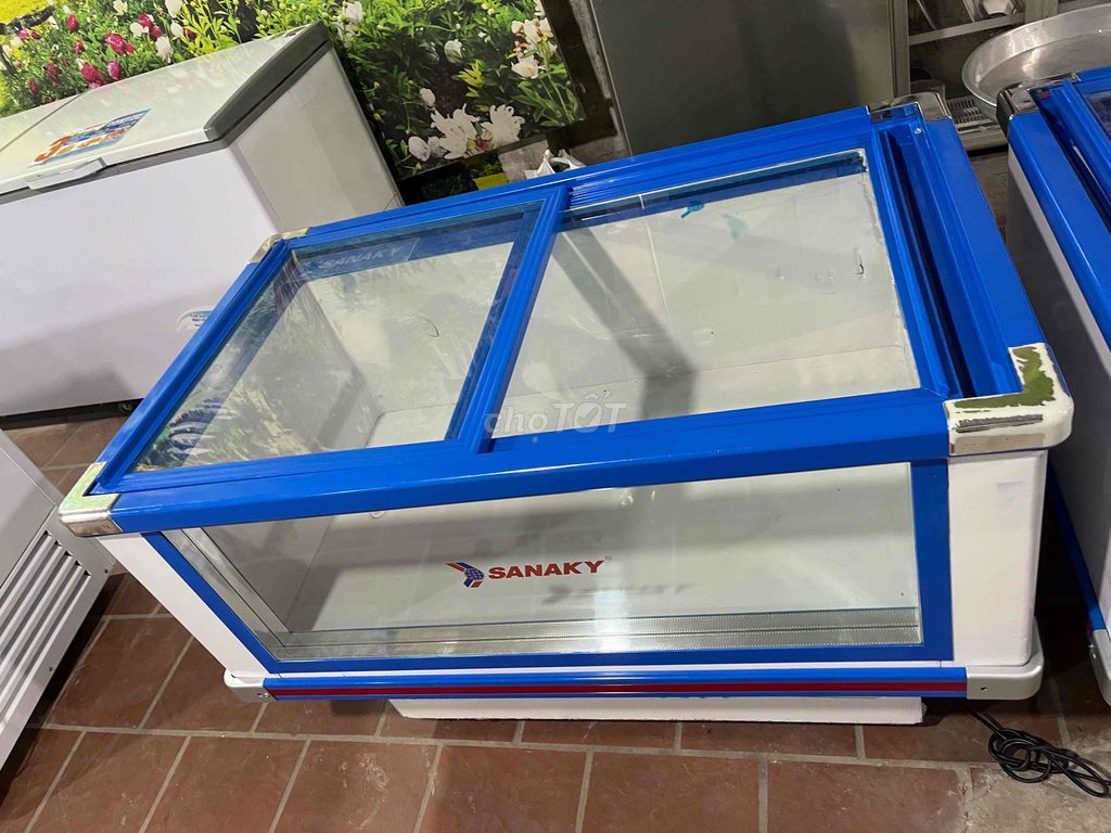 Tủ đông Sanaky 400 lít Trắng, Xanh. Mua bán Tủ lạnh tại Quận Tân Phú Tp Hồ Chí Minh được đăng bởi cửa hàng thanh lý đồ cũ hình 1