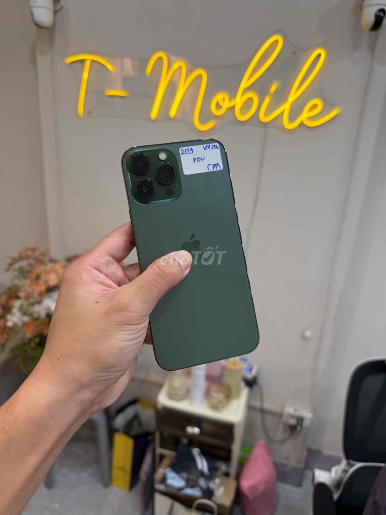 13 Promax 256Gb VN/A zin full xanh green. Mua bán Điện thoại tại Quận Thanh Xuân Hà Nội được đăng bởi Ngô Tráng T Mobile hình 1