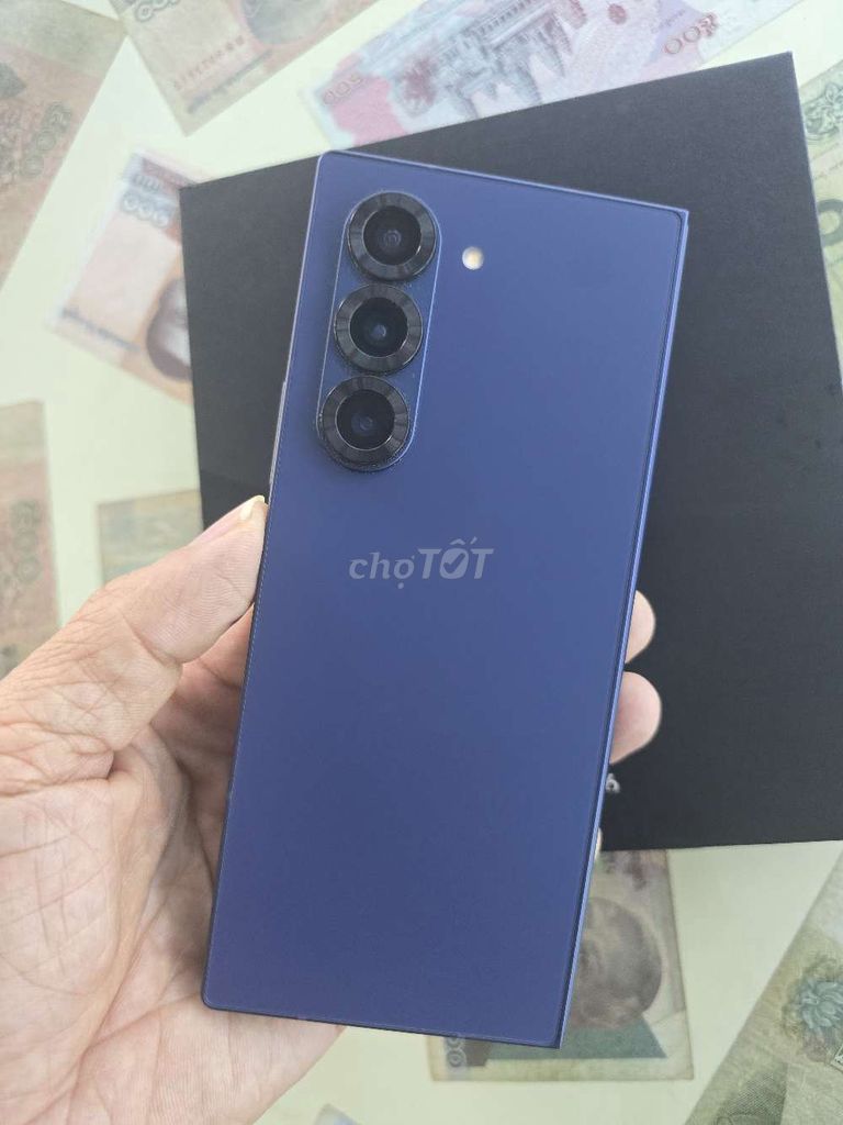 Samsung Z Fold6 256G Xanh Navy SSVN. Mua bán Điện thoại tại Thành phố Buôn Ma Thuột Đắk Lắk được đăng bởi Lê Nguyễn SmartPhones hình 1