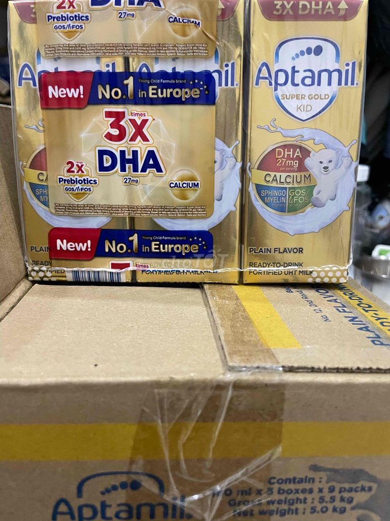 Sữa pha sẵn Aptamil Super Gold Kid 180ml. Mua bán Mẹ và bé tại Huyện Nhà Bè Tp Hồ Chí Minh được đăng bởi Hà Lê hình 1