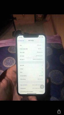 ip xs quốc tế máy lỗ face sửa đc còn lại full