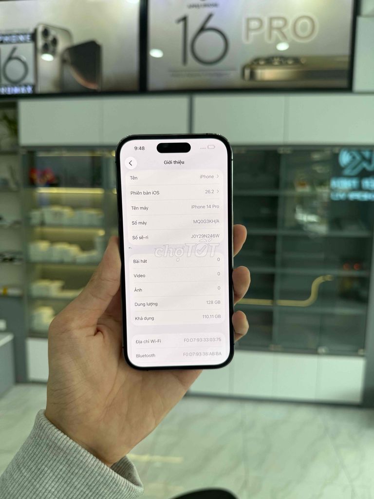 iPhone 14 Pro 128GB Tím. Mua bán Điện thoại tại Quận Lê Chân Hải Phòng được đăng bởi Nghiêm Thượng Mobile hình 1