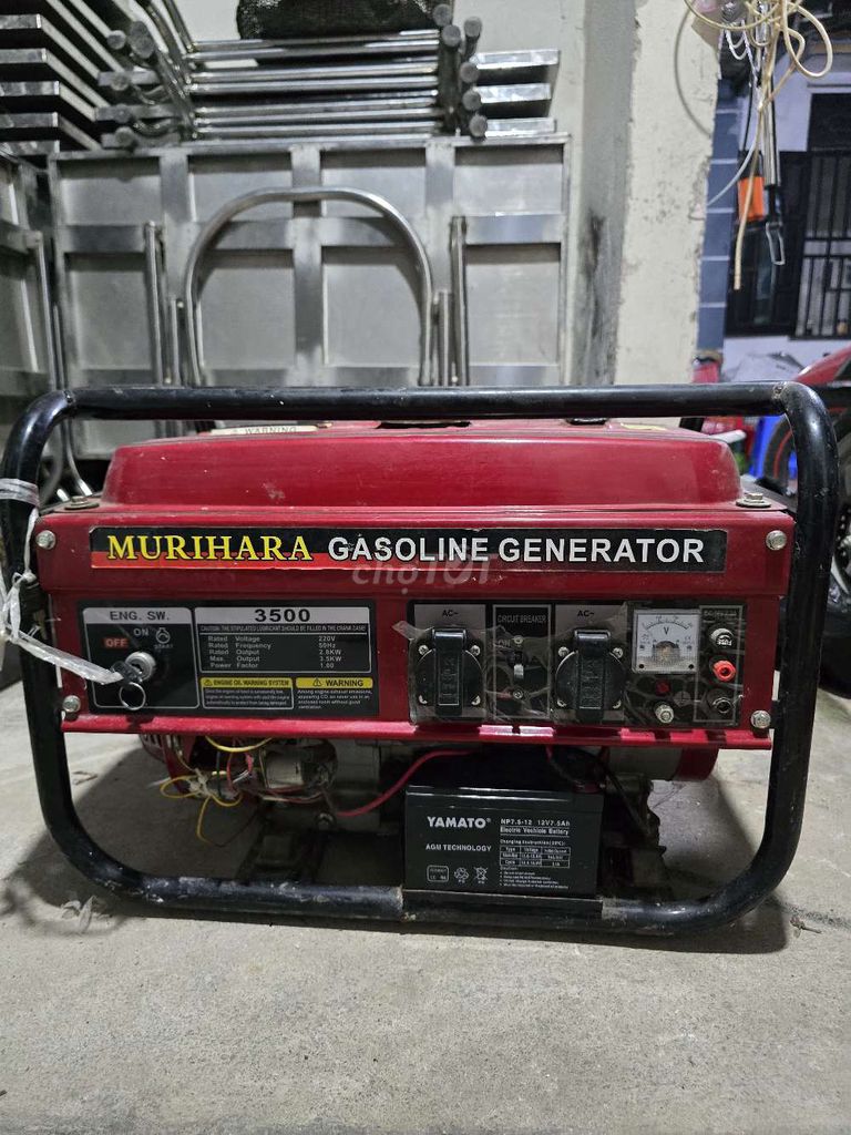 Máy phát điện MURIHARA Xăng 3.5kw. Mua bán Đồ chuyên dụng, Giống nuôi trồng tại Huyện Đông Sơn Thanh Hóa được đăng bởi Minh hình 1