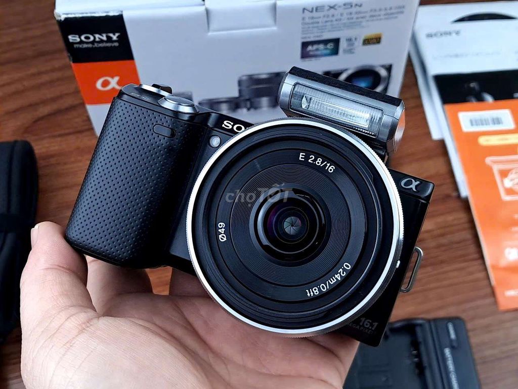 Sony Nex 5N Đen + Lens Fullbox