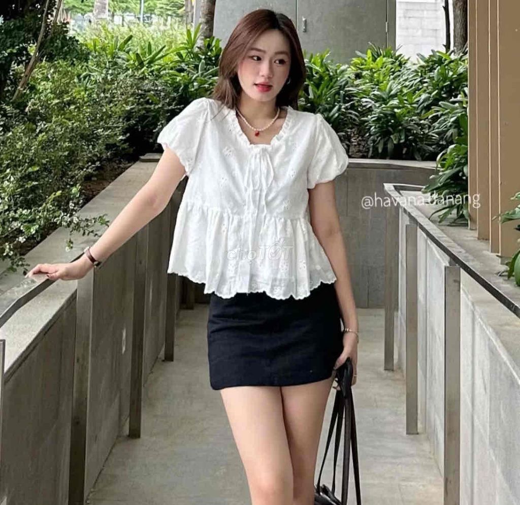 Áo babydoll AIMEE Thô boil Nữ. Mua bán Quần áo tại Quận Bắc Từ Liêm Hà Nội được đăng bởi Đặng Dung hình 1