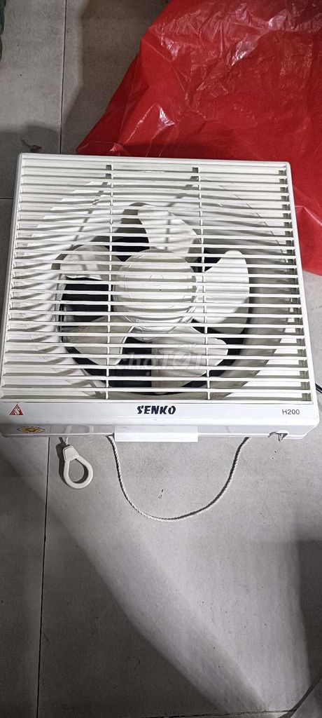 Keng xà beng quạt hút senko h200 như mới