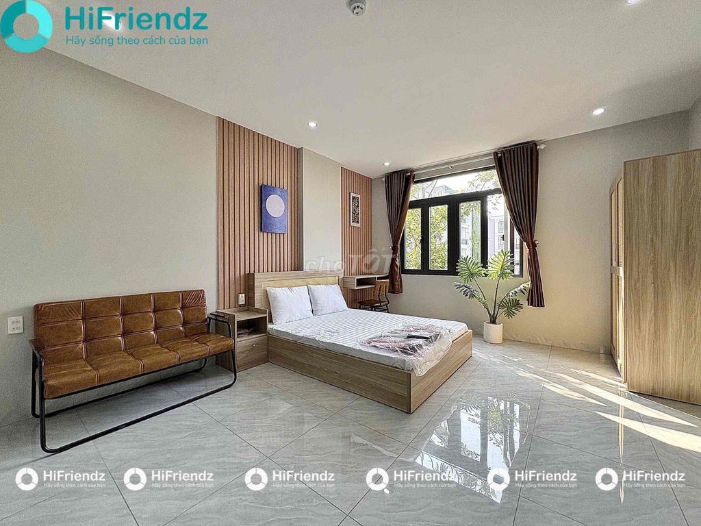 Studio Cửa Sổ Trời - Đầy Đủ Tiện Ích - Thuận Tiện Qua Trung Tâm